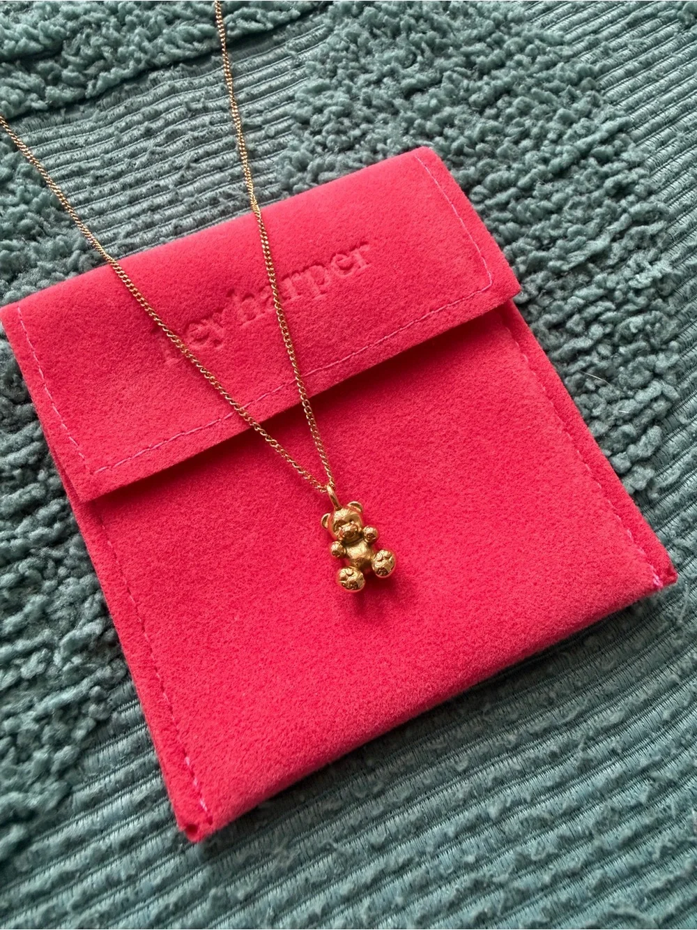 Hey Harper Bear With Me Waterproof Necklace